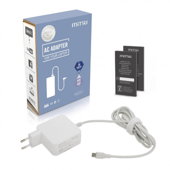 AC adapter USB Type C 45W (white) 