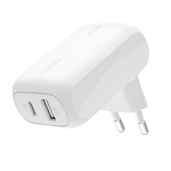 Charger BoostCharge 42W USB-C 3 0W USB-A 12W white