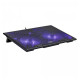 COOLING PAD MS COOL D10 5 BLACK LED 2X USB