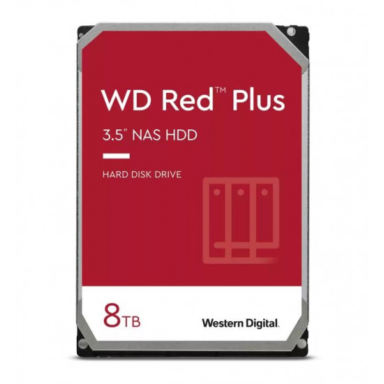 Dysk twardy Red Plus 8TB 3,5 cala CMR 256MB/5640RPM Class