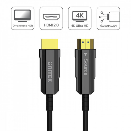 HDMI Optic Cable 2.0 10M 4K60Hz C11072BK-10M