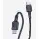 AUKEY CB-CD45 Quick Cha rge USB C - USB C 0,9m