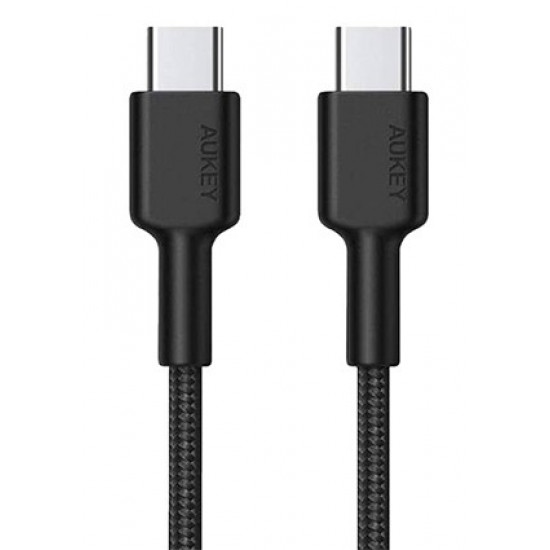 AUKEY CB-CD45 Quick Cha rge USB C - USB C 0,9m