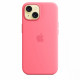 Silicone Case with MagSafe for iPhone 15 - Pink