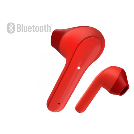 Hadphones earbuds BT TW Hama Freedom Light red