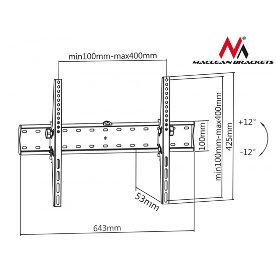 Handle for TV 37-70 