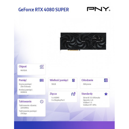 Grapgics card GeForce RTX 4080 SUPER 16GB VERTO OC