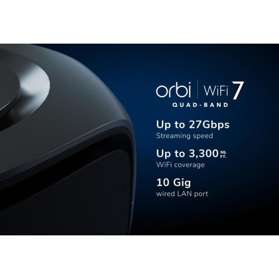 Satellite Orbi RBE970B System WiFi 7