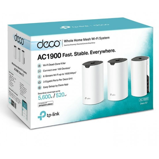 System WiFi Deco S7(3-pack) AC1900