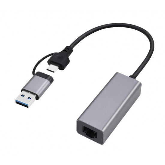 USB 3.1 + type-C Gigabi t network adapter