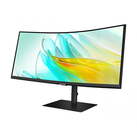 Monitor 34 inches ViewFinity S65UA VA 3440x1440 UWQHD 21:9 1xHDMI 1xDP 1xUSB-C(90W) 3xUSB 3.0 LAN (RJ45) 5ms 100Hz HAS+PIVOT curved speakers 3Y OS (LS34C652UAUXEN)