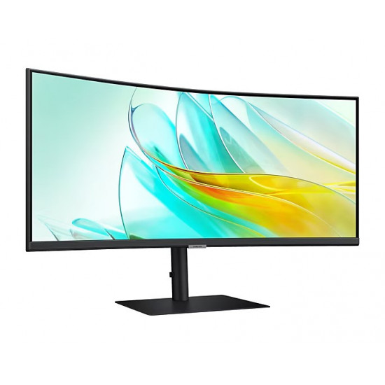 Monitor 34 inches ViewFinity S65UA VA 3440x1440 UWQHD 21:9 1xHDMI 1xDP 1xUSB-C(90W) 3xUSB 3.0 LAN (RJ45) 5ms 100Hz HAS+PIVOT curved speakers 3Y OS (LS34C652UAUXEN)