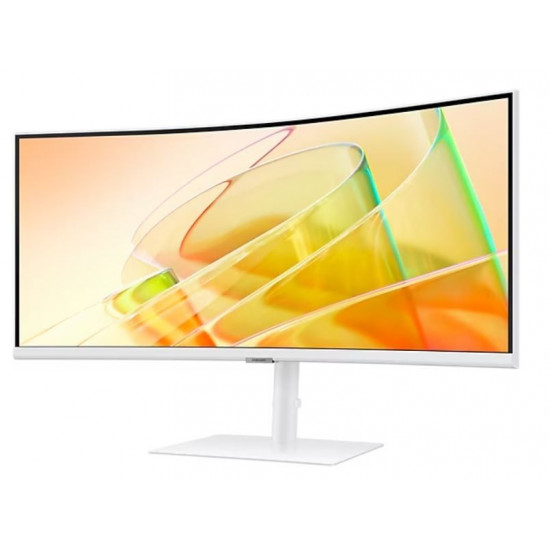 Monitor 34 inches ViewFinity S65CT VA 3440x1440 UWQHD 21:9 1xHDMI 1xDP 2xTB 4.0(90W/15W) 3xUSB 3.0 LAN 5ms 100Hz HAS+PIV speakers curved white 2Yd2d