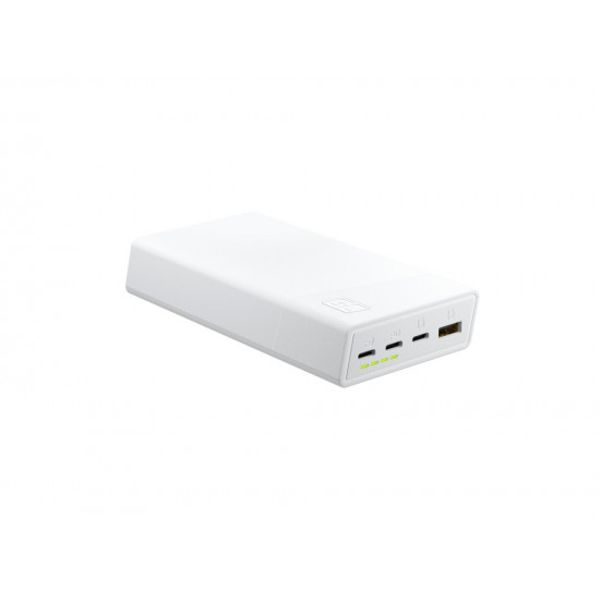 Powerbank PowerPlay 20S 20000mAh 22,5W 3x USB-C 1x USB-A white