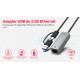 Adapter USB-A/C 3.1 GEN1 RJ45 2,5 Gbps U1313C