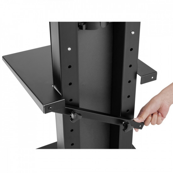 Slim TV Floor Stand Wit h Shelf MC-865