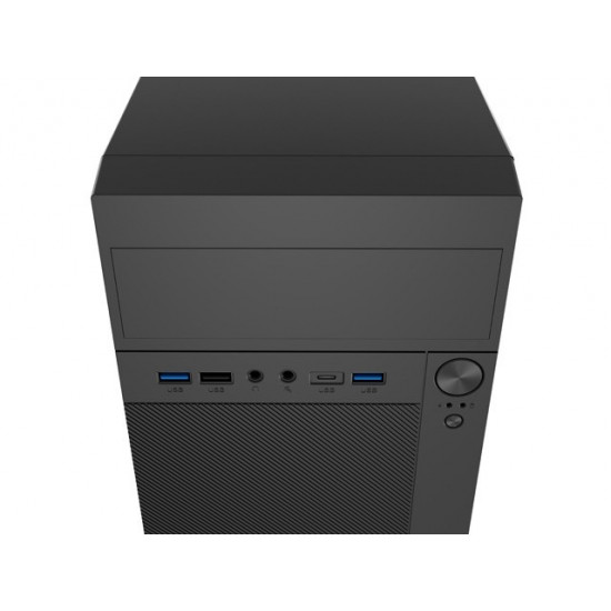 PC Case Helix USB-C MATX Mini Tower black