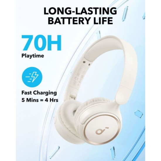 On-Ear Headphones Sound core H30i white