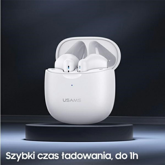 Bluetooth Headphones TW S 5.0 IA Series White