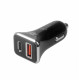 Car charger USB A+C Quick Charge