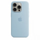 Silicone Case with MagSafe for iPhone 15 Pro - light blue