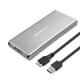 Enclosure M.2 SSD drive SATA,NGFF,USB 3.0,2TB