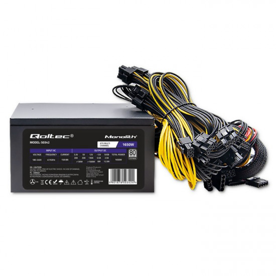 ATX 1650W power supply 80 Plus Platinum