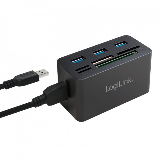 USB 3.0 Hub with all in one card reader