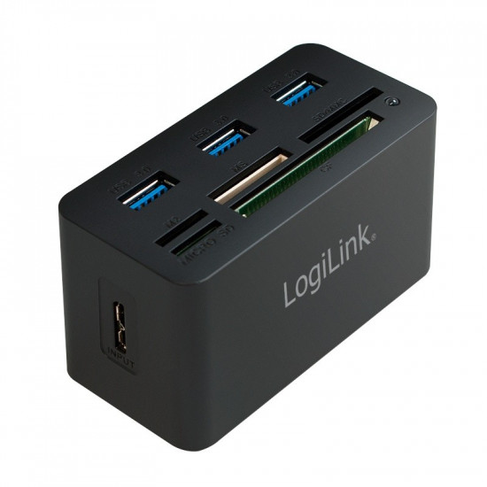 USB 3.0 Hub with all in one card reader