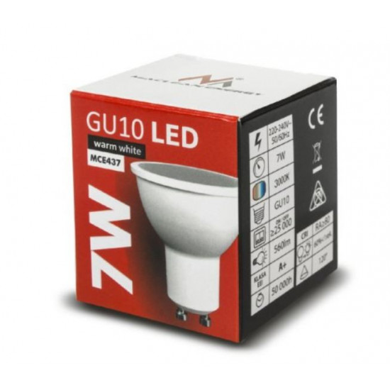 LED Bulb GU10 7W MCE437 NW