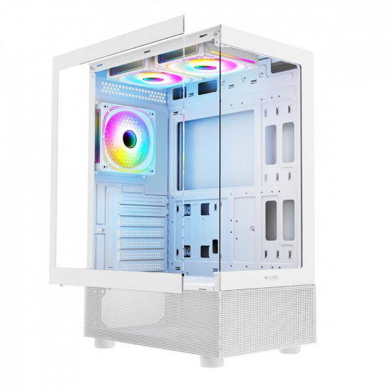 PC case Look ARGB Midi white