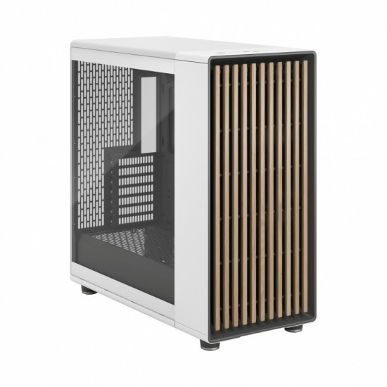 PC case North XL Chalk White TG Clear