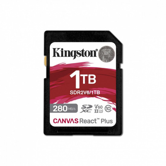 SD card 1TB React Plus 280/150 MB/s U3 V60