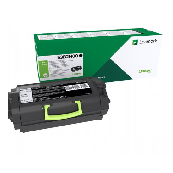 Toner MS817/8dn 25K BK return 53B2H00