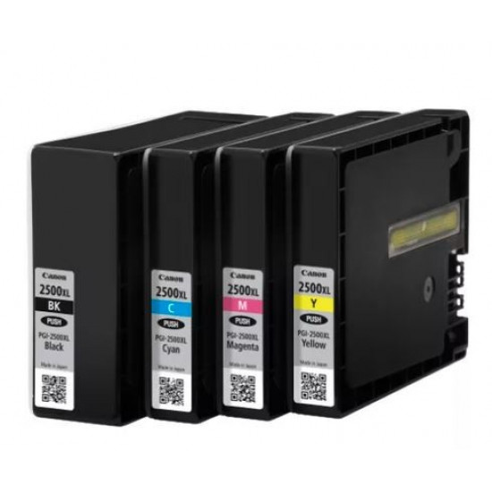 PGI-2500XL BK/C/M/Y MULTI ink set 9254B010