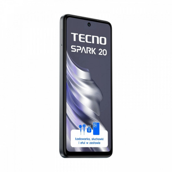 TECNO SPARK 20 KJ5n 256+8 Gravity Black