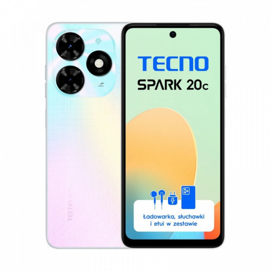 TECNO SPARK 20C BG7n 128+4 Mystery White