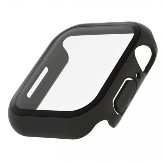 Szybka ochronna ScreenForce TemperedCurve Apple Watch 4-9 czarna