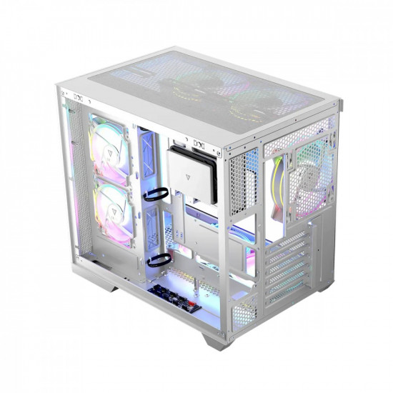 Computer case Volcano Panorama APEX ARGB 7F MIDI white