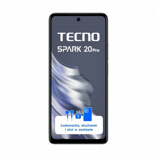 Smartphone SPARK 20 PRO KJ6 256+12 Moonlit Black