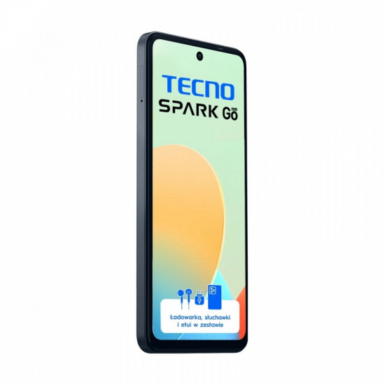 TECNO SPARK GO 2024 BG6 64+4 Gravity Black