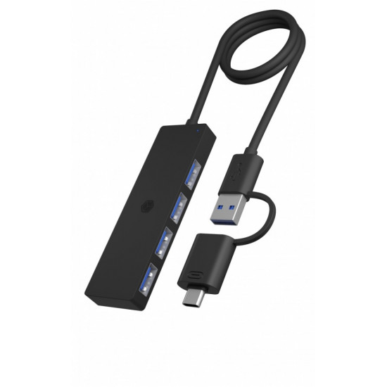 ICY BOX IB-HUB1424-C3 4-Port USB TYPE-A