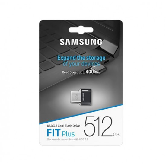 Pendrive FIT Plus USB3.1 512 GB gray