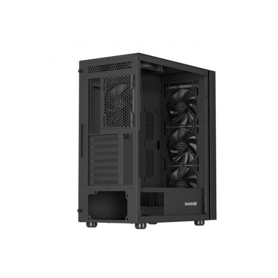 PC CASE GENESIS DIAXID 605F MIDI TOWER USB-C