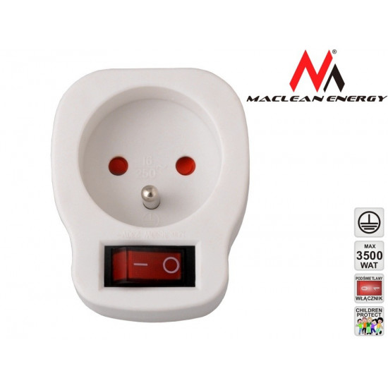 MCE13 AC outlet with a switch