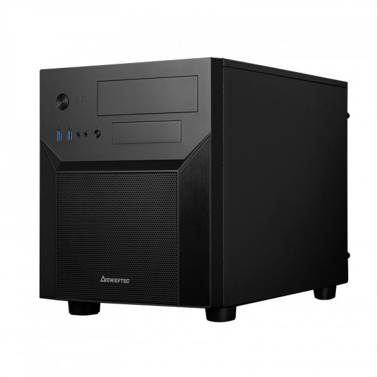 CI-02B-OP mATX Cube Mesh Series Black