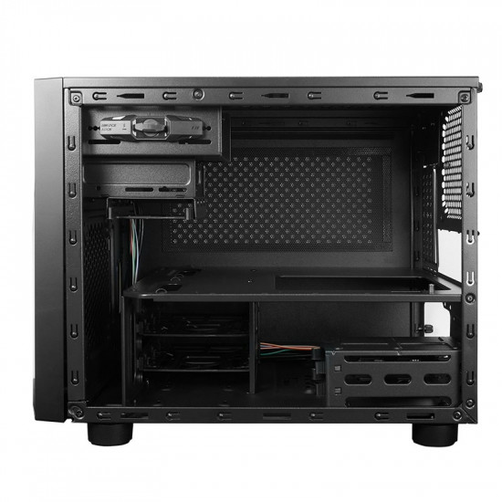 CI-02B-OP mATX Cube Mesh Series Black