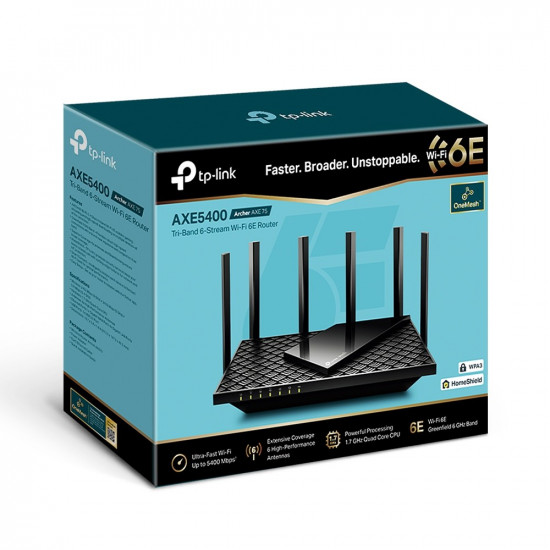 TP-Link Archer AXE75 Ro uter WiFi 6E AX5400