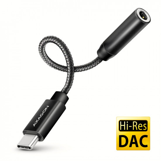 ADA-HC External USB-C Sound Card 32bit DAC 3.5mm (F) connector, 384kHz