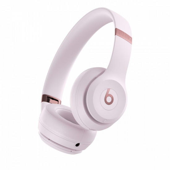 Beats Solo 4 wireless headphones, cloud pink